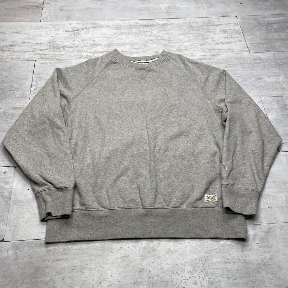 The Stronghold Primark Sweatshirt Mens XL Grey Raglan Sleeve Cotton Pullover